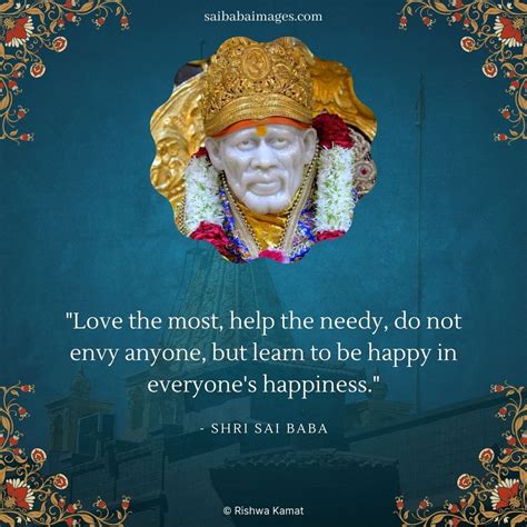 Shirdi Sai Baba Images With Quotes Hd Wallpapers For Mobile