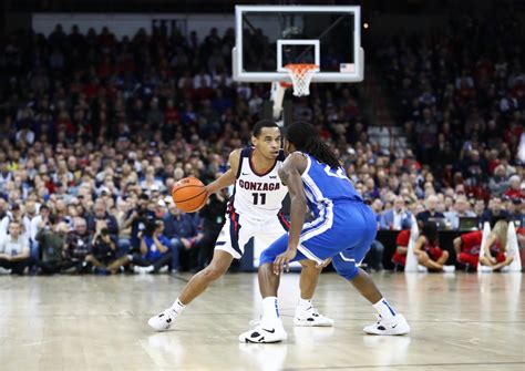 Look: Photo gallery from Gonzaga's win over Kentucky at Spokane Arena ...