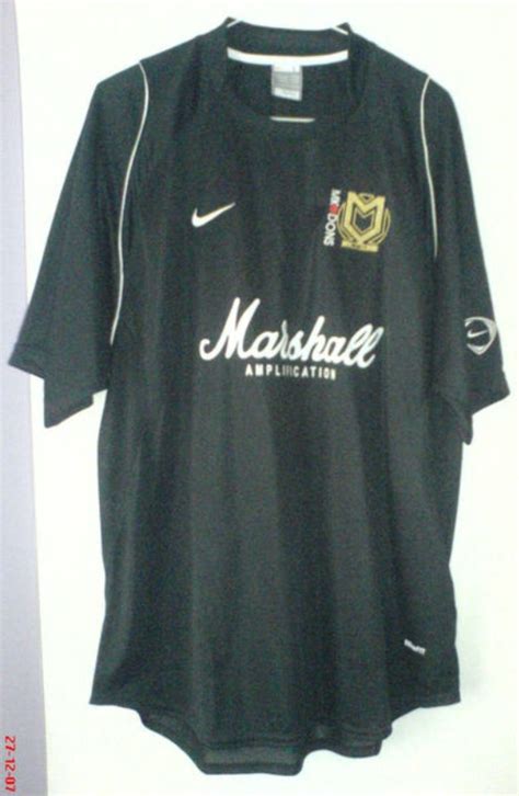 MK Dons 2007 08 Third Kit