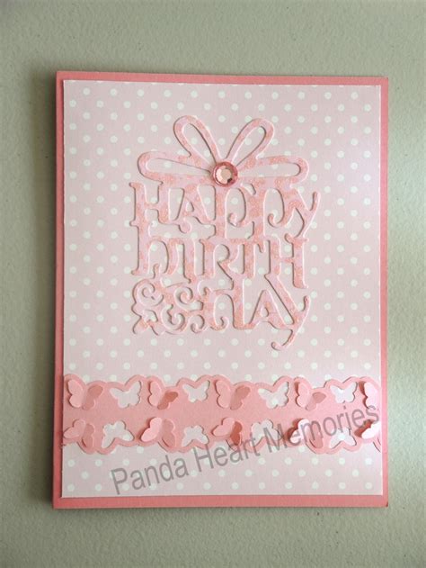 Birthday Card Pink Birthday Cards Birthday Cards Diy Cards