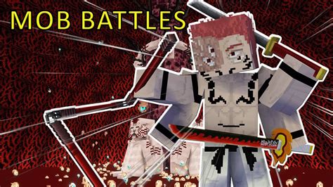 Minecraft Jujutsu Kaisen Perfect Sukuna Mob Battles Youtube