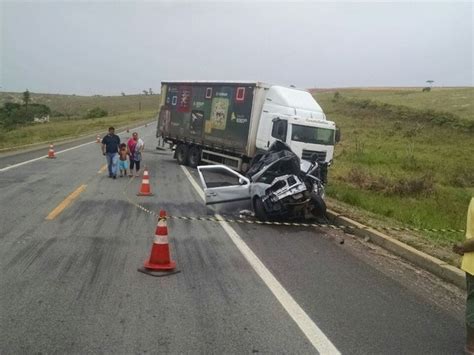 G1 Motorista Morre Na Br 101 Ao Bater Em Caminhão Em Pedro Canário