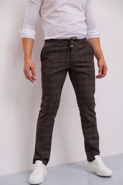 Брюки для мужчин цвет коричневый размер 34 FA_03260 от продавца: ІМ ...