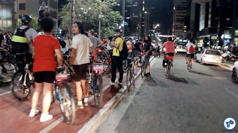 Manifestacao Contra Remocao De Ciclovias Em Sao Paulo