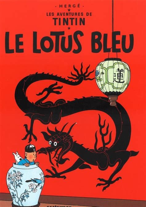 Tintin le Lotus Bleu Herge Książka w Empik