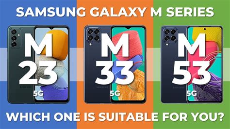 Samsung M53 5g Vs Samsung M33 5g Vs Samsung M23 Smartphone Specs Comparison Samsung 2022