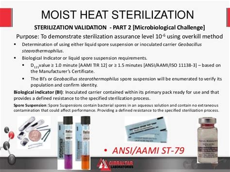 Moist Heat Steam Sterilization