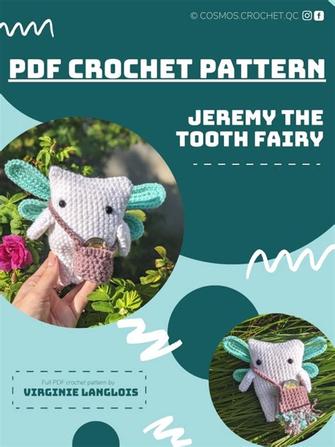 Jeremy The Tooth Fairy Amigurumi Pattern Amigurumi