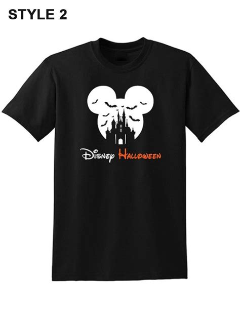 Halloween 2023 Disney Logo Black T-Shirt - Movie Jackets