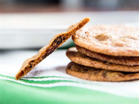 Tates Style Thin And Crispy Chocolate Chip Cookies Recipe