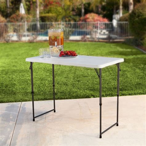 Lifetime Adjustable Folding Utility Table only $28.93!