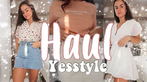 Haul Ropa De Yesstyle I ¡me Flipa Youtube