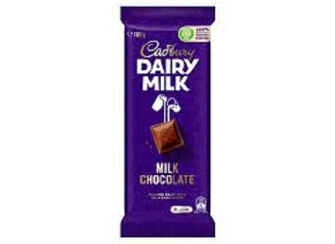 Brown Tasty And Delicious Mouth Watering Cadbury Dairy Milk Chocolate