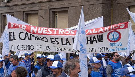 Segunda Jornada De Paro En El Inta En Reclamo De Mejora Salarial