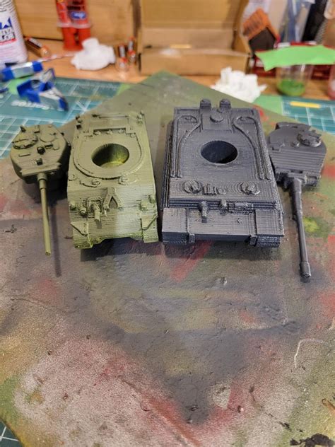 Sherman Vs Tiger Tank : 6 Steps (with Pictures) - Instructables