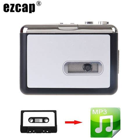 Ezcap USB Cassette Capture Cassette Tape To Mp3 Player Audio Recorder