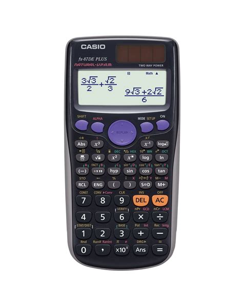 Casio Fx De Plus Wissenschaftlicher Taschenrechner Schwarz Amazon