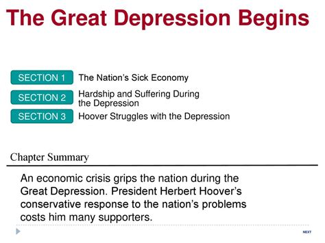 The Great Depression Begins Ppt Download