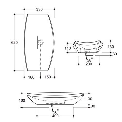 Lavabo Dappui En Céramique Tacheté De Design Fait En Italie Laura