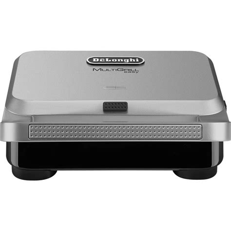 DeLonghi Multigrill Easy SW12BC.S, Sandwichmaker silber/schwarz, 800 ...