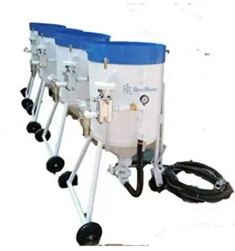 Aluminium Pressure Portable Sand Blasting Machine For Surface