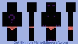 Naked Enderman Minecraft Skin