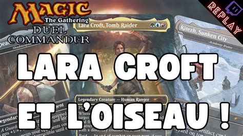 RAFFINE Vs LARA CROFT TOMB RAIDER FINALE DU TOURNOI DUEL COMMANDER