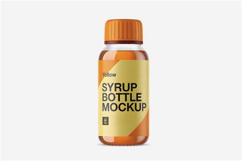 Free Transparent Medicine Bottle Mockup (PSD) - Psfreebies