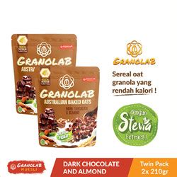 Jual Granola Gr Dark Chocolate Almond Granolab Muesli Jakarta