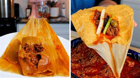 How To Make The Best Authentic Mexican Homemade Red Beef Tamales