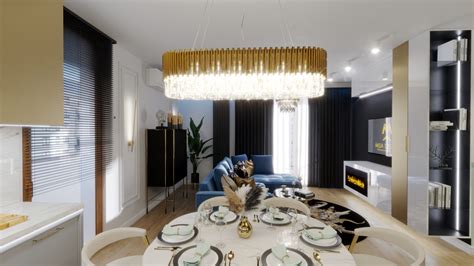 Luxury Apartment Mija Design Pracownia Projektowania Wnętrz