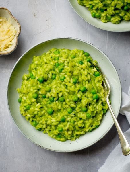 Leek And Pea Risotto The Veg Space