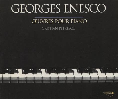 Integrale De Loeuvre Pour Piano Cristian Petrescu Amazon Es Cd Y