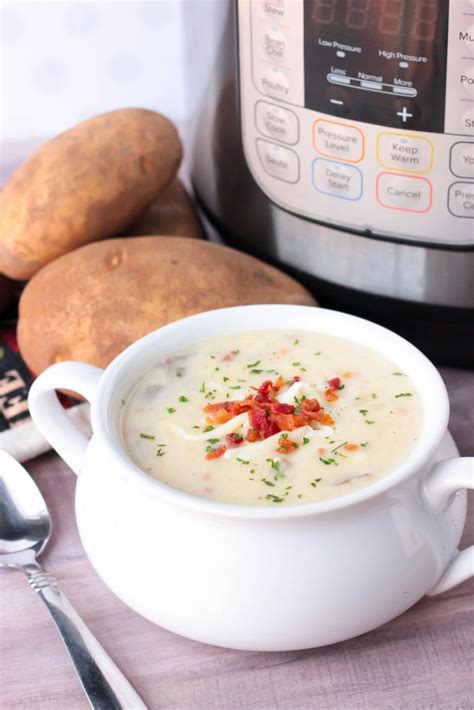 Instant Pot Potato Soup - Big Bear's Wife