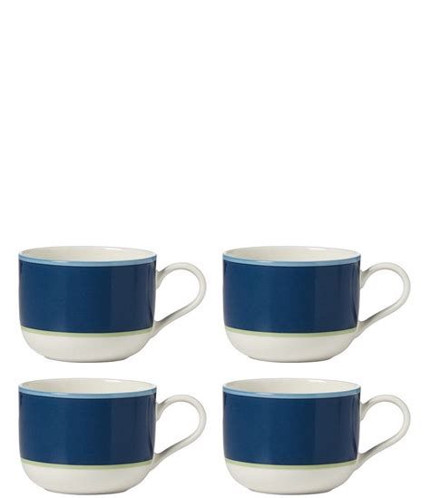 Kate Spade New York Make It Pop Mugs Set Of 4 Dillards