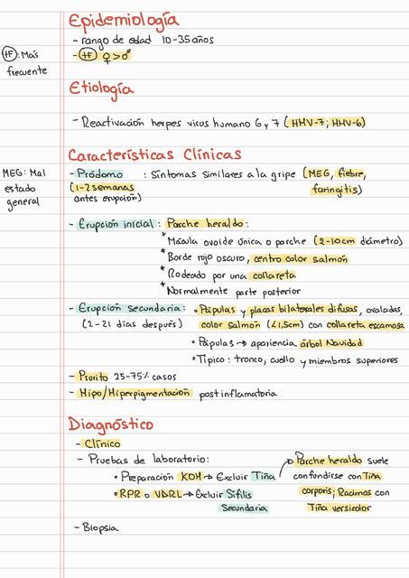 Pitiriasis rosada Daniel Fernando Peña Villalta uDocz