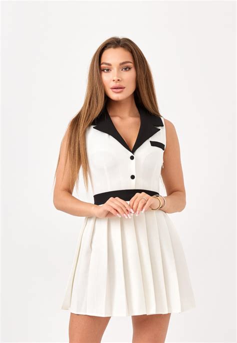 Платье My Modus Fashion, цвет: белый, MP002XW175IJ — купить в интернет ...