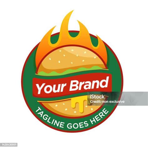 Logo De Hamburger Chaud Modèle De Logo Vectoriel Vecteurs Libres De