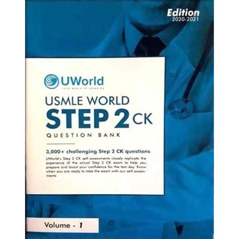 Uworld Step Ck Qbank Volume Set Books Clock