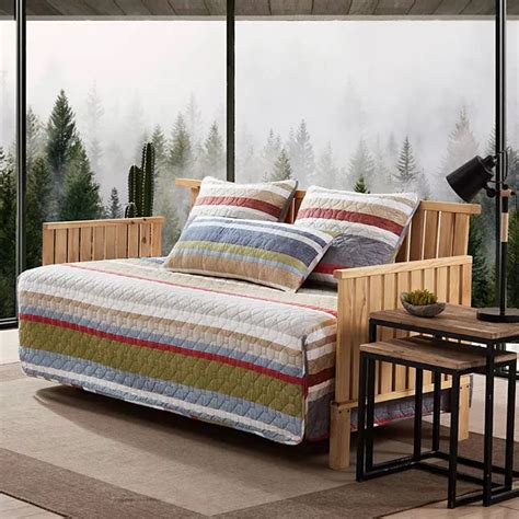 Eddie Bauer Salmon Ladder Daybed Quilt Set With Shams