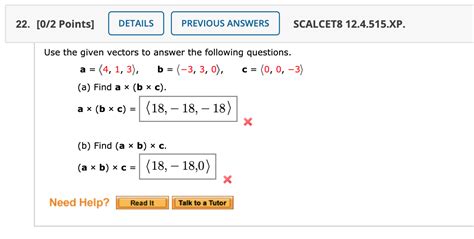 Points Details Previous Answers Scalcet Chegg