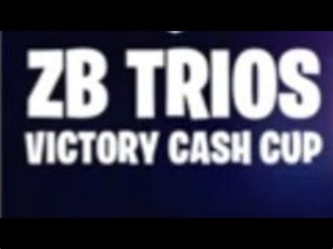 We Enter The Fortnite Zero Build Trios Cup Save Our Best For Last