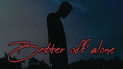 Wamim Better Off Alone Prod Vorni Official Visualizer Youtube