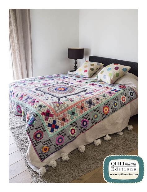 Simply Moderne 13 Eté 2018 2018 Summer Medallion Quilt Free Quilting Modern Quilts