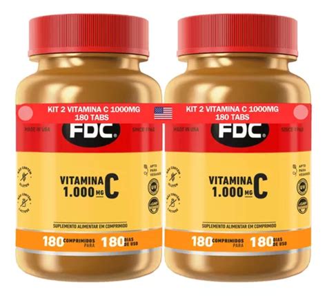 Vitamina C Mg Comprimidos Film Coated Fdc Vitaminas