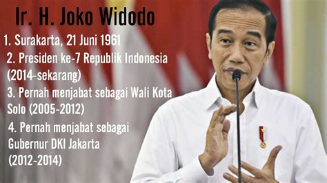 Video Pembelajaran Biografi Tokoh Ir Joko Widodo Youtube