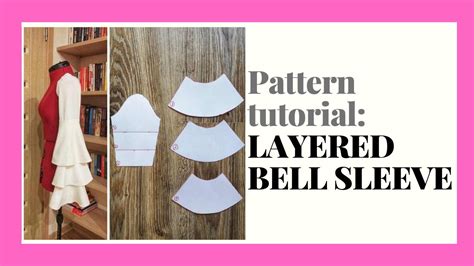 Sewing Pattern Tutorial Layered Bell Sleeve YouTube