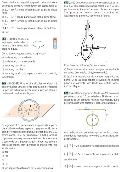 Eletromagnetismo Exerc Cios Resolvidos C Lculos