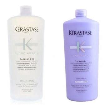 Kit Kérastase Blond Absolu Shampoo Lumière Cicaflash 1000ml Submarino