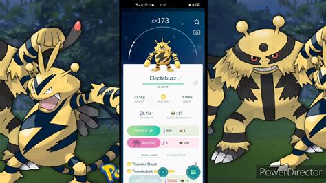 Electabuzz evolution pokemon go